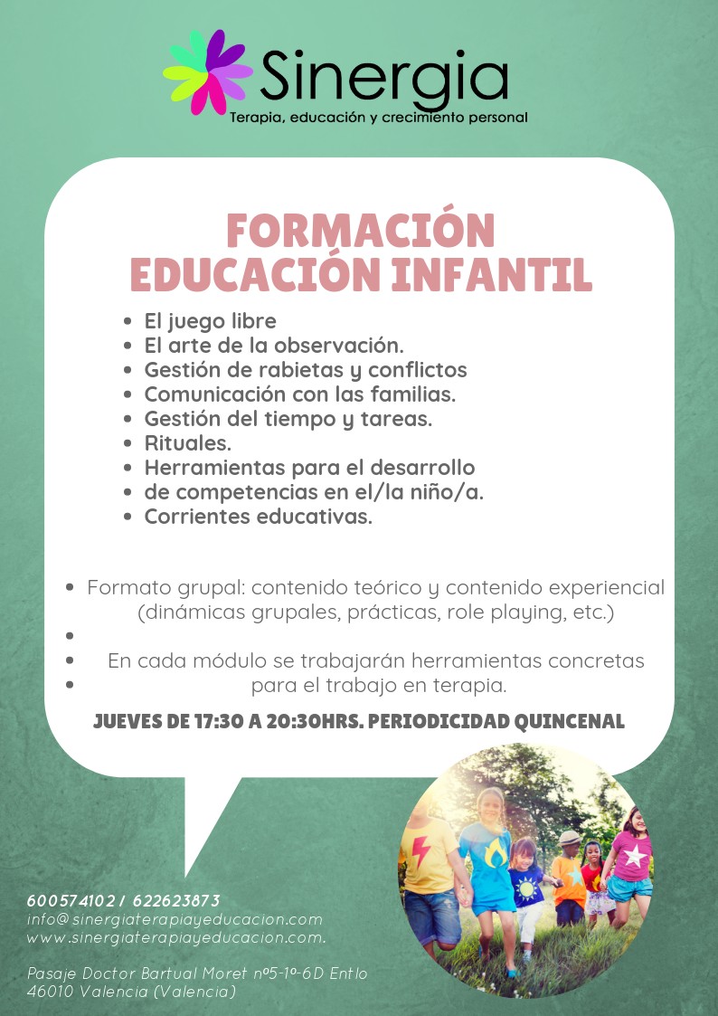 Formación Educación Infantil