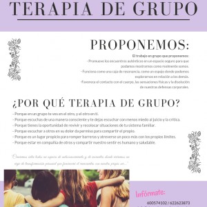 Terapia de Grupo